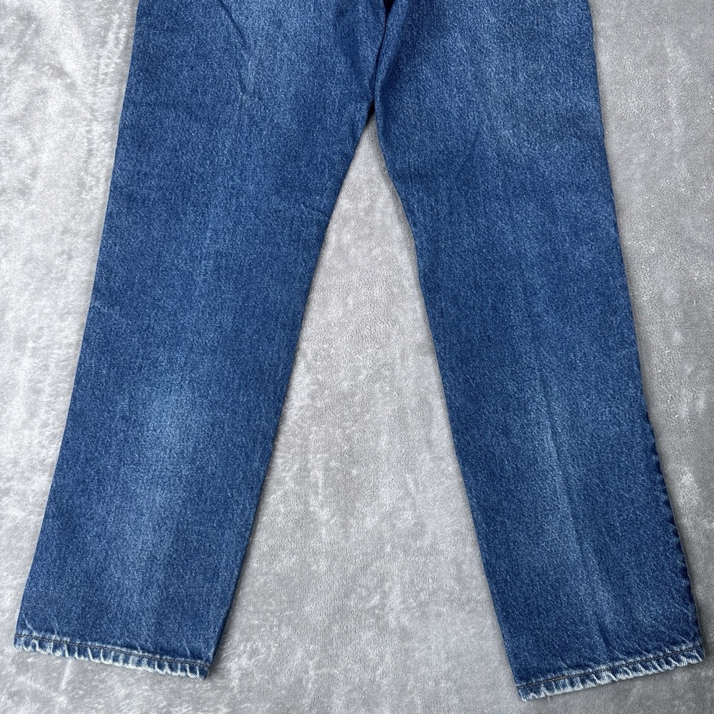 Vintage Levis Jeans Mens 35x30 (Fits 33x29) 505 Orange Tab 90s Made in USA - Picture 13 of 16